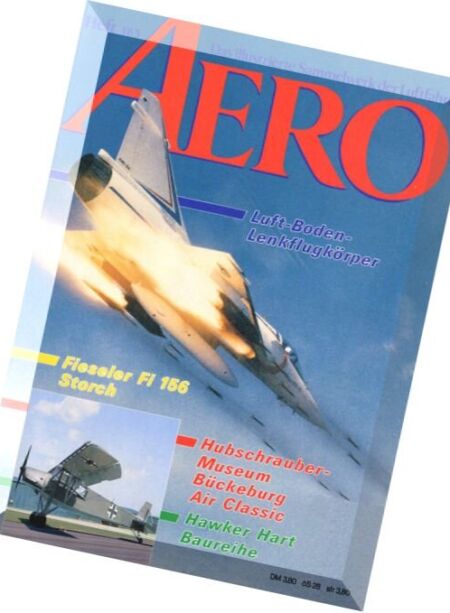 Aero Das Illustrierte Sammelwerk der Luftfahrt – N 185 Cover