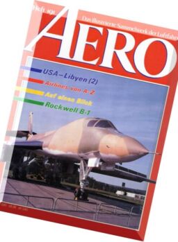 Aero Das Illustrierte Sammelwerk der Luftfahrt – N 191