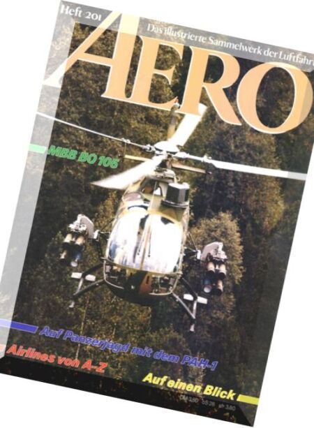 Aero Das Illustrierte Sammelwerk der Luftfahrt – N 201 Cover