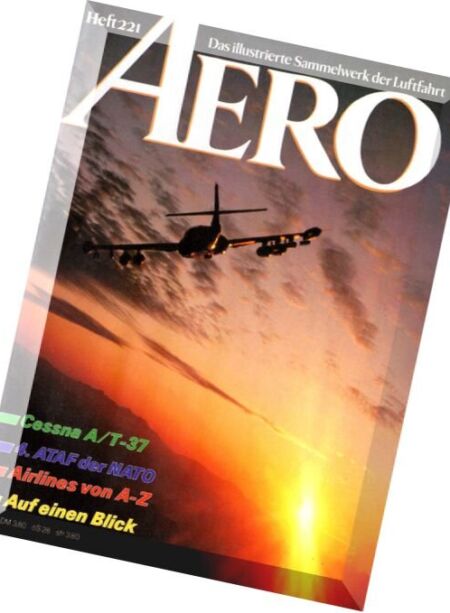 Aero Das Illustrierte Sammelwerk der Luftfahrt – N 221 Cover