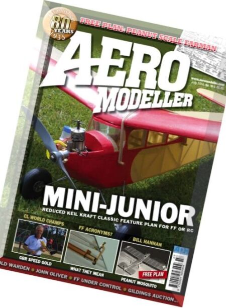 AeroModeller – July 2016 Cover