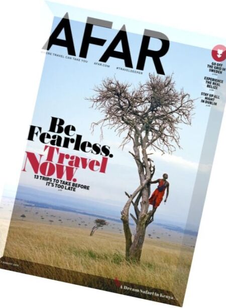 AFAR – July-August 2016 Cover