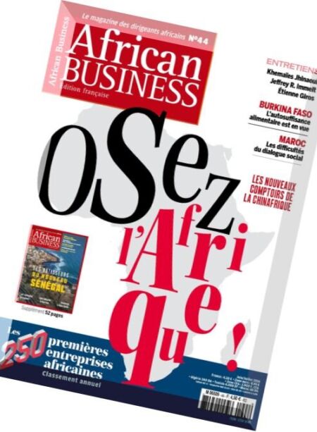 African Business – Juin-Juillet 2016 Cover