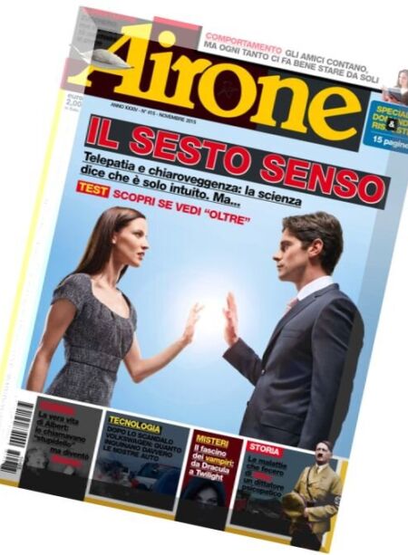 Airone – Novembre 2015 Cover
