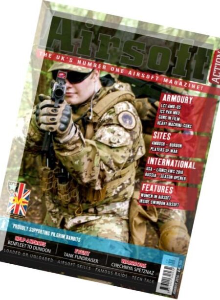 Airsoft Action – August 2016 Cover