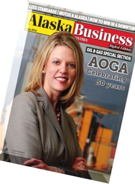 Alaska Business Monthly – May 2016 Cover