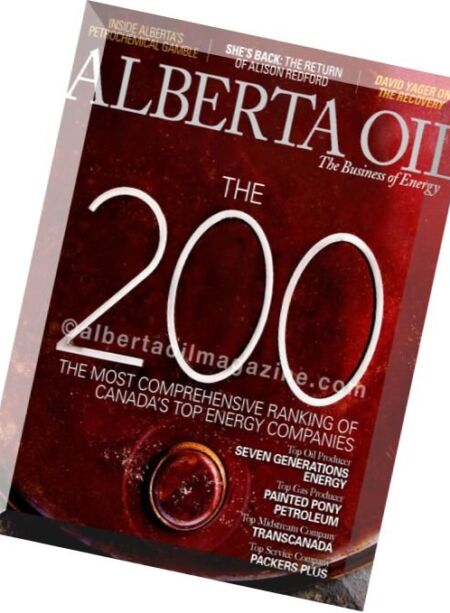 Alberta Oil – June 2016 Cover