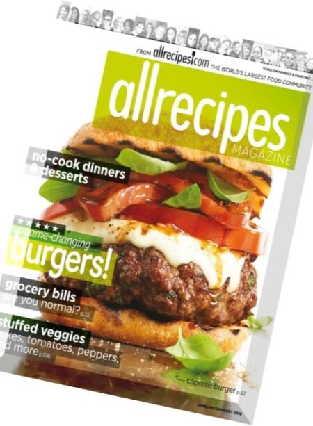 Allrecipes – June-July-August 2016 Cover