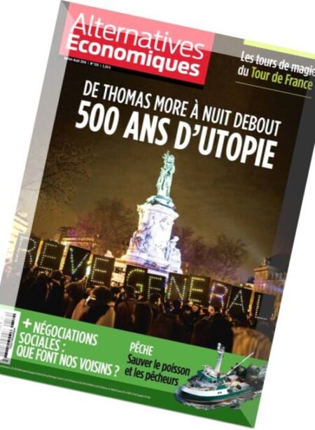 Alternatives Economiques – Juillet-Aout 2016 Cover