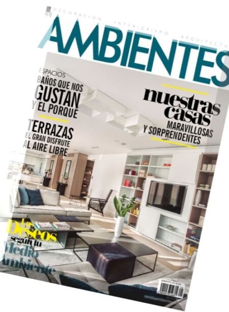 Ambientes – Numero 96, 2016 Cover