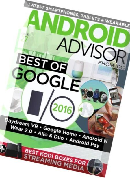 Android Advisor – Issue 27, 2016 Cover