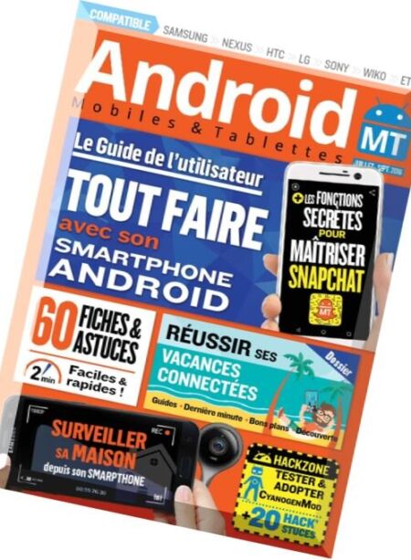 Android Mobiles et Tablettes – Juillet-Septembre 2016 Cover