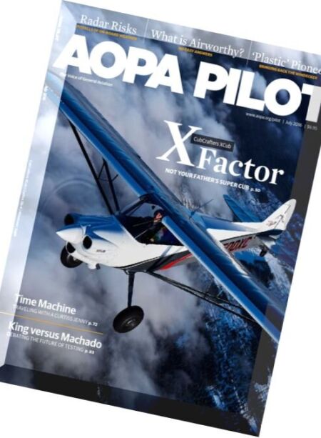 AOPA Pilot Magazine – July 2016 Cover