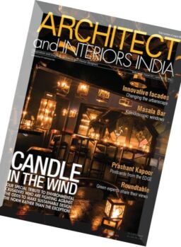 Architect and Interiors India – June 2016