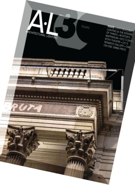Architectural Lighting – May-June 2016 Cover