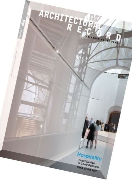 Architectural Record – June 2016 Cover