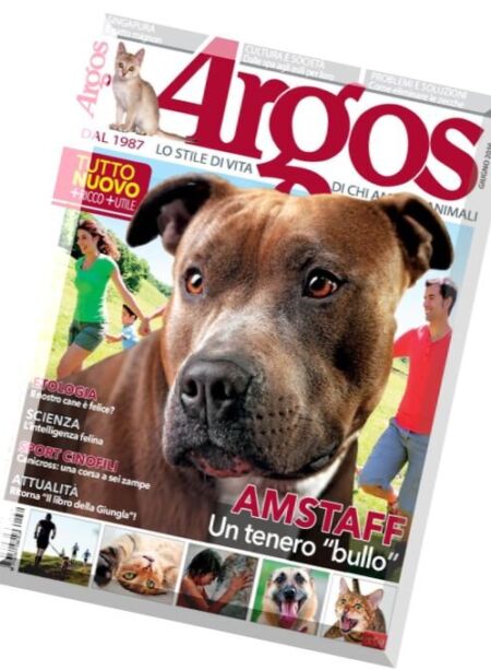 Argos – Giugno 2016 Cover