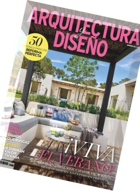 Arquitectura y Diseno – Julio 2016 Cover