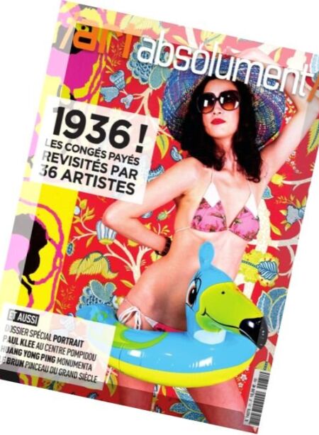 Art Absolument – N 71, 2016 Cover
