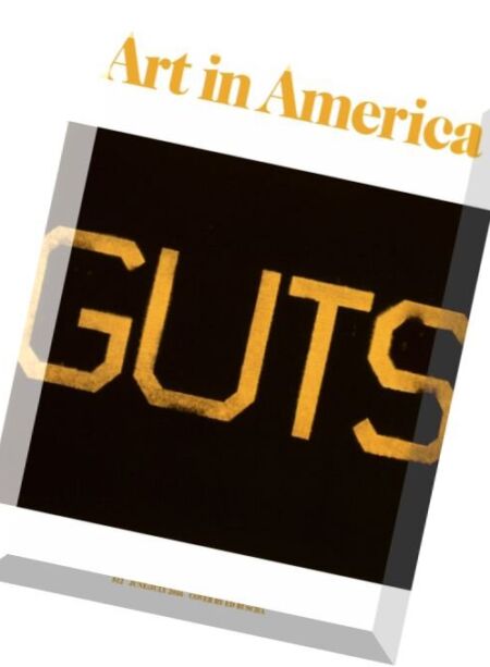 Art in America – June-July 2016 Cover