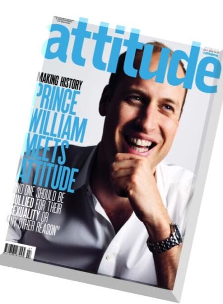 Attitude Magazine – July 2016 Cover