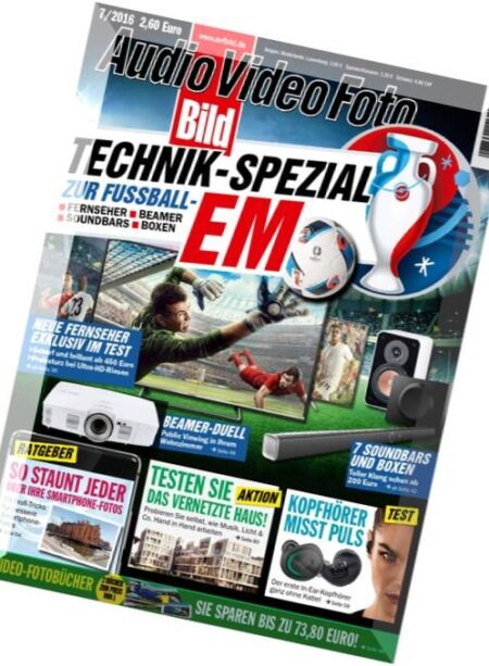 Audio Video Foto Bild – Juli 2016 Cover