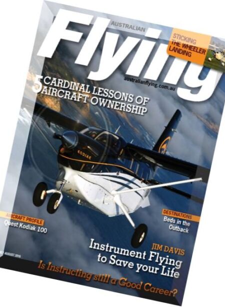 Australian Flying – July-August 2016 Cover