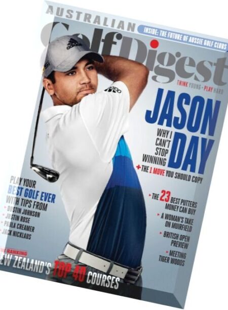 Australian Golf Digest – July 2016 Cover