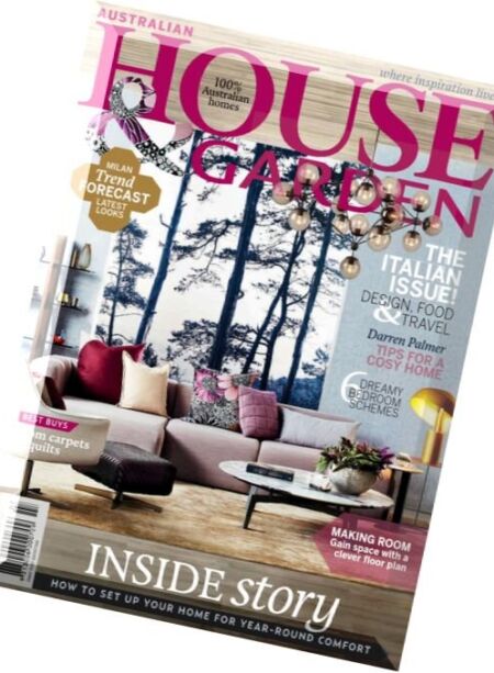Australian House & Garden – July 2016 Cover