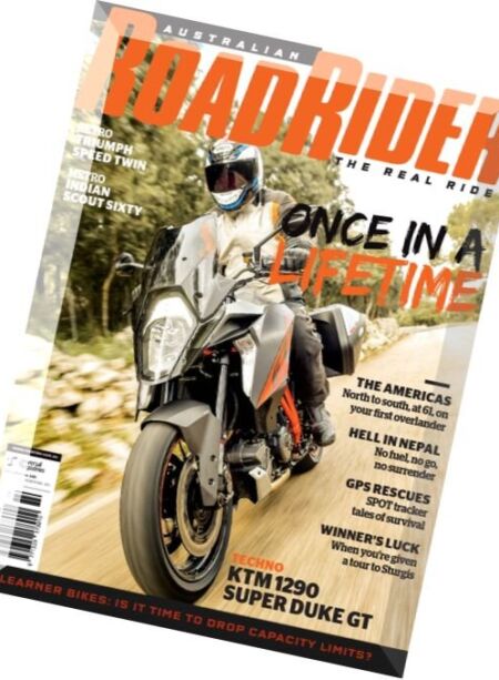 Australian Road Rider – July 2016 Cover