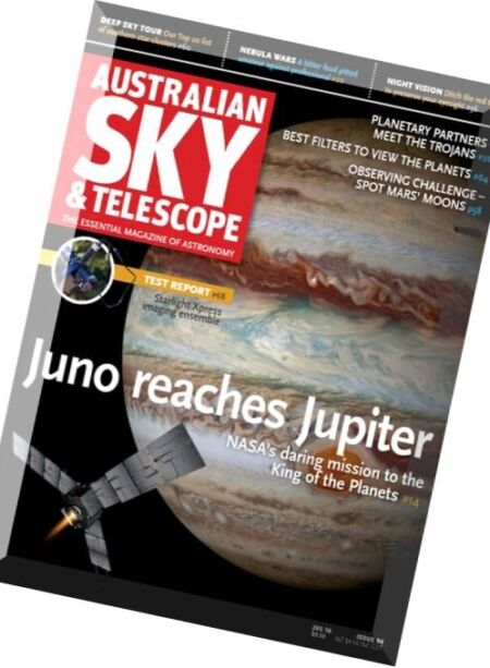 Australian Sky & Telescope – July 2016 Cover