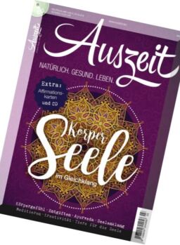 Auszeit – Mai-Juni 2016