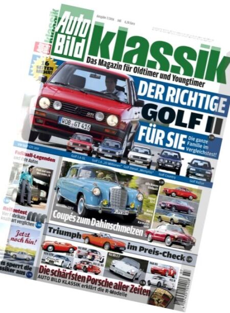 Auto Bild Klassik – Juli 2016 Cover