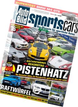 Auto Bild Sportscars – Juli 2016