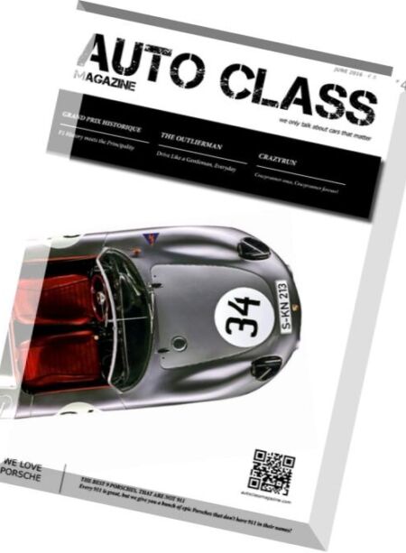 Auto Class Magazine – June 2016 Cover