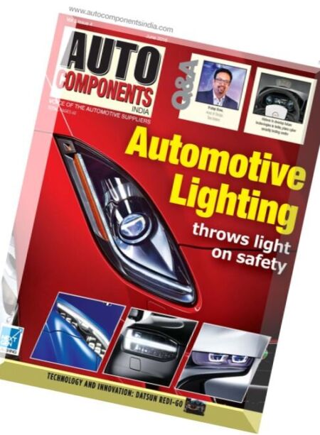 Auto Components India – June 2016 Cover