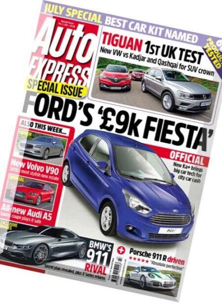 Auto Express – 8 June 2016 Cover