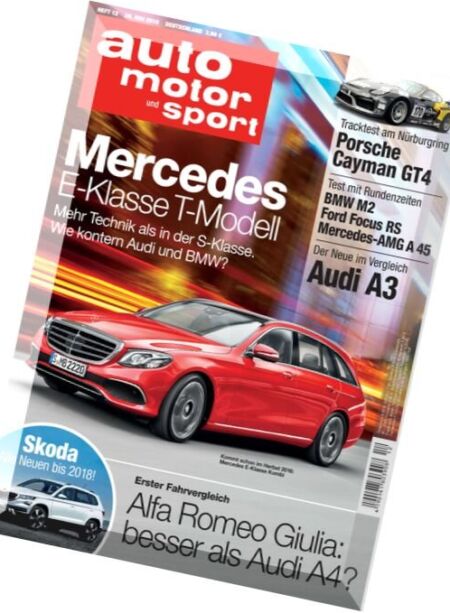 auto motor und sport – 25 Mai 2016 Cover