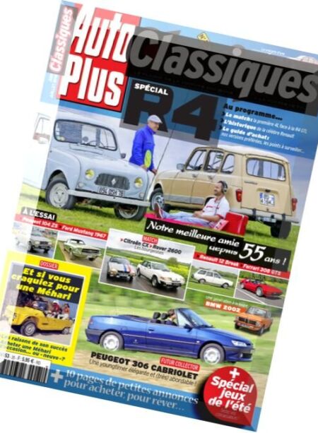 Auto Plus Classiques – Juin-Juillet 2016 Cover