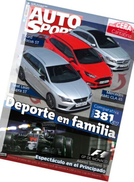 Auto Sport – 31 Mayo 2016 Cover