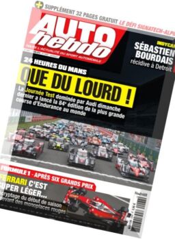 AutoHebdo – 8 Juin 2016