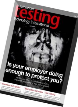Automotive Testing Technology International – June 2016