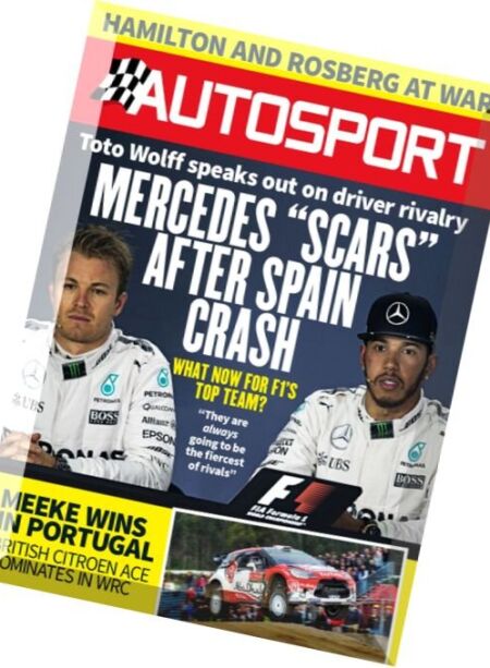 Autosport – 26 May 2016 Cover