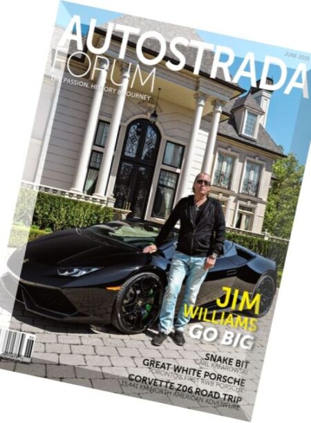 Autostrada Forum – June 2016 Cover