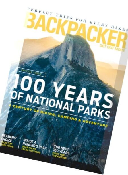 Backpacker – August 2016 Cover