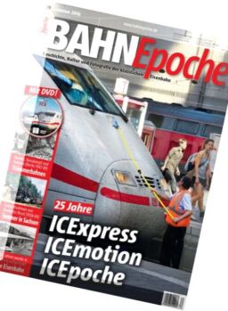 Bahn Epoche – Sommer 2016
