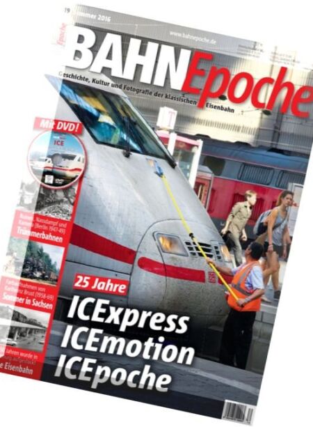 Bahn Epoche – Sommer 2016 Cover