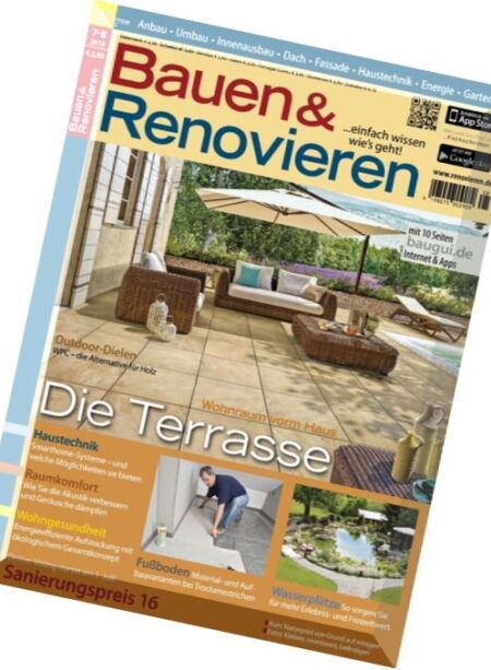 Bauen & Renovieren – Juli-August 2016 Cover