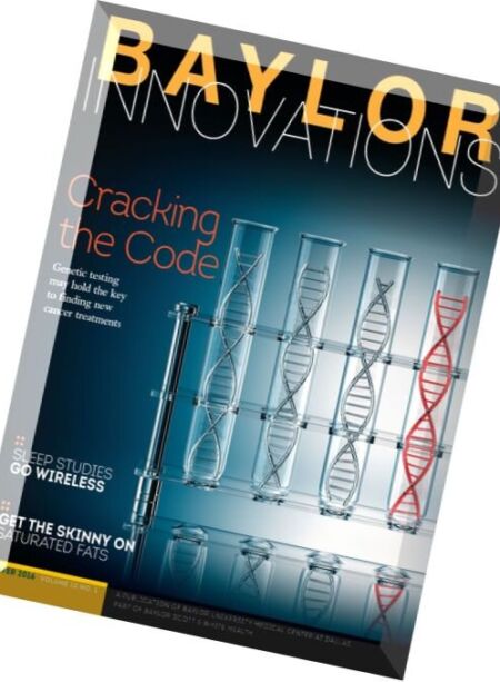 Baylor Innovations – Winter 2016 Cover