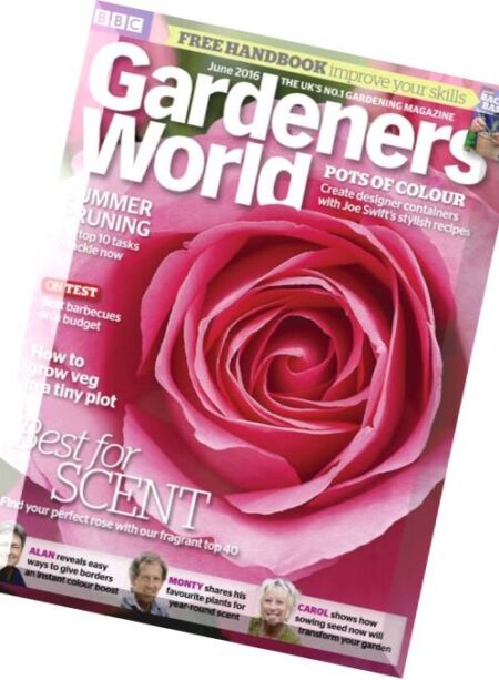 BBC Gardeners’ World – June 2016 Cover